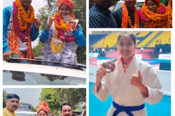 लवली और बिट्टू ने जीते ओमान में देश के लिए कांस्य पदक जुजुत्सु में किया देश का नाम रोशन हुआ भव्य स्वागत